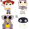 Promo 🧨 Funko Disney / Pixar POP! Pin Woody, Wall-E, Eve, Buzz & Alien Set of 4 Large Enamel Pins ✔️