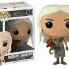 Best Pirce 😀 Funko POP! Game of Thrones Daenerys Targaryen Vinyl Figure #03 [Green Dragon, Damaged Package] ⭐
