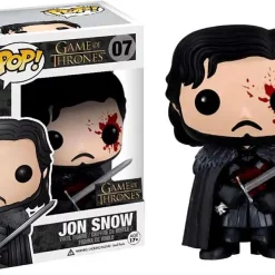 Budget 🔥 Funko POP! Game of Thrones Jon Snow Exclusive Vinyl Figure #07 [Bloody Variant, Damaged Package] 👍