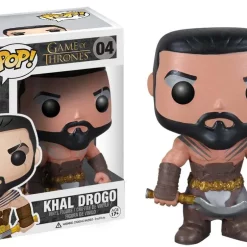 Flash Sale 😀 Funko POP! Game of Thrones Khal Drogo Vinyl Figure #04 ❤️