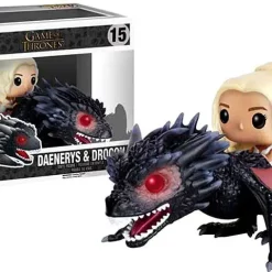 Wholesale 😍 Funko Game of Thrones POP! Rides Drogon & Daenerys Vinyl Figure #15 [Damaged Package] ✨