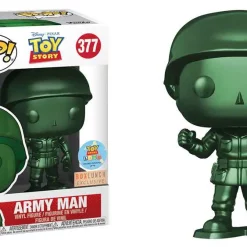 Promo 💯 Funko Disney / Pixar Toy Story Land POP! Disney Army Man Exclusive Vinyl Figure #377 [Metallic] ✔️