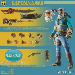 Best Pirce 🔔 Rumble Society One:12 Collective Captain Nemo Action Figure 😍 -Toy Story Shop rumblesocietycaptainnemo inset3
