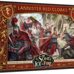 Promo 😀 A Song of Ice & Fire Lannister Red Cloaks Unit Box ✨
