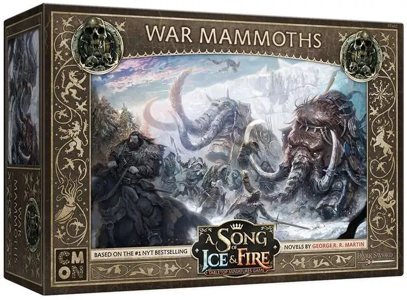 Best Sale 😉 A Song of Ice & Fire Free Folk War Mammoths Unit Box 🔥 1 Best Sale 😉 A Song of Ice & Fire Free Folk War Mammoths Unit Box 🔥