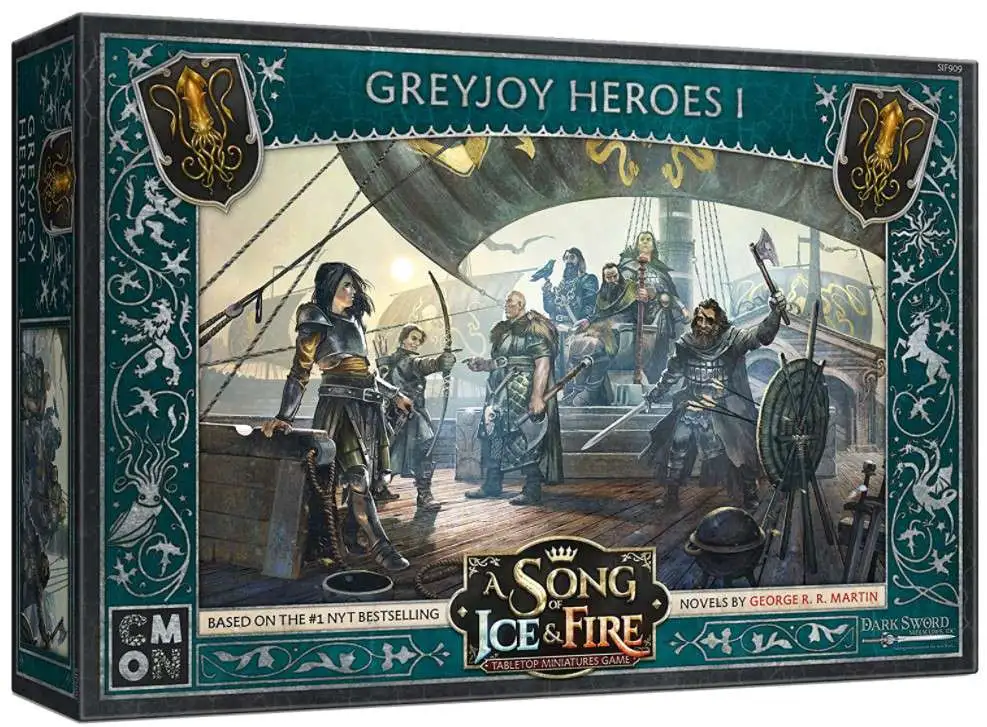 Top 10 ⭐ A Song of Ice & Fire Greyjoy Heroes #1 Unit Box 🥰 1 Top 10 ⭐ A Song of Ice & Fire Greyjoy Heroes #1 Unit Box 🥰