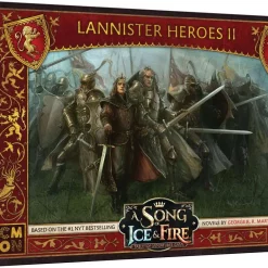 Discount 🤩 A Song of Ice & Fire Lannister Heroes #2 Tabletop Miniatures Game 🌟