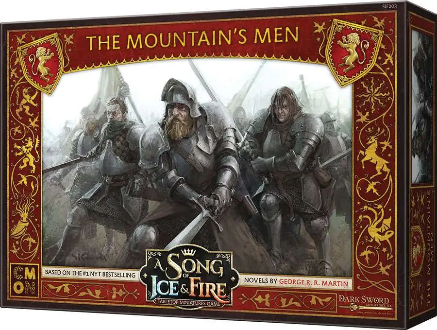 Deals ❤️ A Song of Ice & Fire Lannister The Mountain's Men Unit Box Tabletop Miniatures Game ❤️ 1 Deals ❤️ A Song of Ice & Fire Lannister The Mountain's Men Unit Box Tabletop Miniatures Game ❤️