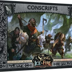 New 🛒 A Song of Ice & Fire Night's ⌚ Watch Conscripts Unit Box Tabletop Miniatures Game ⌛