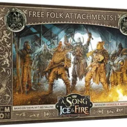 Brand new 👏 A Song of Ice & Fire Free Folk Attachments #1 Unit Box 👏