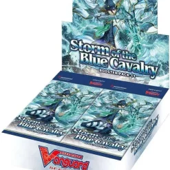 Cheapest 🔔 Cardfight Vanguard Trading Card Game Storm of the Blue Cavalry Booster Box [16 Packs] 🥰