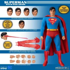 Outlet 🔔 DC One:12 Collective Superman Action Figure [Man of Steel Edition] (Pre-Order ships January) 🌟 -Toy Story Shop supermanmanofsteeledition inset2