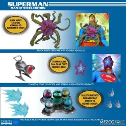 Outlet 🔔 DC One:12 Collective Superman Action Figure [Man of Steel Edition] (Pre-Order ships January) 🌟 -Toy Story Shop supermanmanofsteeledition inset3