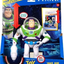 Best Sale 🧨 Toy Story 4 Take Aim Buzz Lightyear Action Figure [Lights & Sounds] ⭐