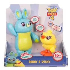Best Sale 👍 Toy Story 4 True Talkers Bunny & Ducky Action Figure 2-Pack 🤩