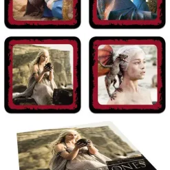 Deals ✨ Game of Thrones Daenerys Targaryen Coaster Set 🌟