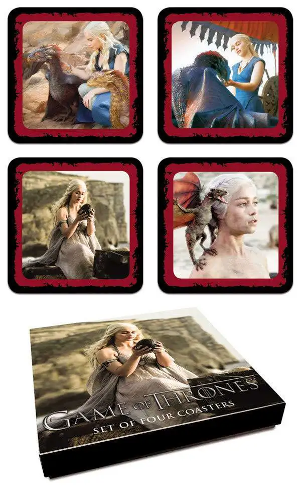 Deals โจ Game of Thrones Daenerys Targaryen Coaster Set ๐ 1 Deals โจ Game of Thrones Daenerys Targaryen Coaster Set ๐