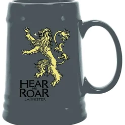 Best Pirce ✨ Game of Thrones Lannister Sigil Ceramic Stein 👍