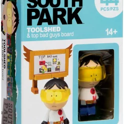 Promo ⭐ McFarlane Toys South Park Toolshed Stan With Top Bad Guys Board Micro Construction Set 👏
