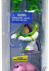 Coupon 🎉 Toy Story Buddy Pack Green Army Men, Action Buzz Lightyear & Hamm Mini Figure 3-Pack 😀