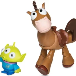 Discount 😍 Disney Toy Story 4 Toybox Bullseye Exclusive Action Figure [With Alien] 👍 -Toy Story Shop toystory4bullseye inset3