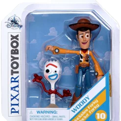 Deals 🛒 Disney Toy Story 4 Toybox Woody & Forky Exclusive Action Figure [Damaged Package] 🌟