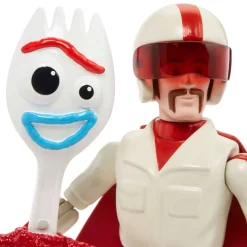Best reviews of 👍 Toy Story 4 Posable Duke Caboom & Forky Action Figure 🎁 -Toy Story Shop ts4forkyduke inset2