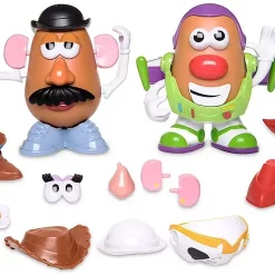 Flash Sale ⌛ Toy Story 4 Mr. Potato Head Buzz Lightyear & Woody Exclusive 7-Inch Figure 2-Pack 🔔 -Toy Story Shop ts4potato2pk inset3
