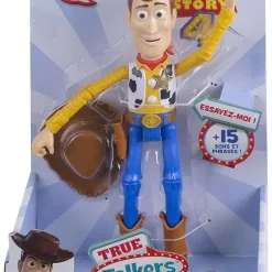 Promo 🛒 Toy Story 4 True Talkers Woody Action Figure [Original Version, Damaged Package] 💯