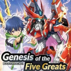 Deals 🥰 Cardfight Vanguard Trading Card Game overDress Genesis of the Five Greats Booster Box [16 Packs] ✔️